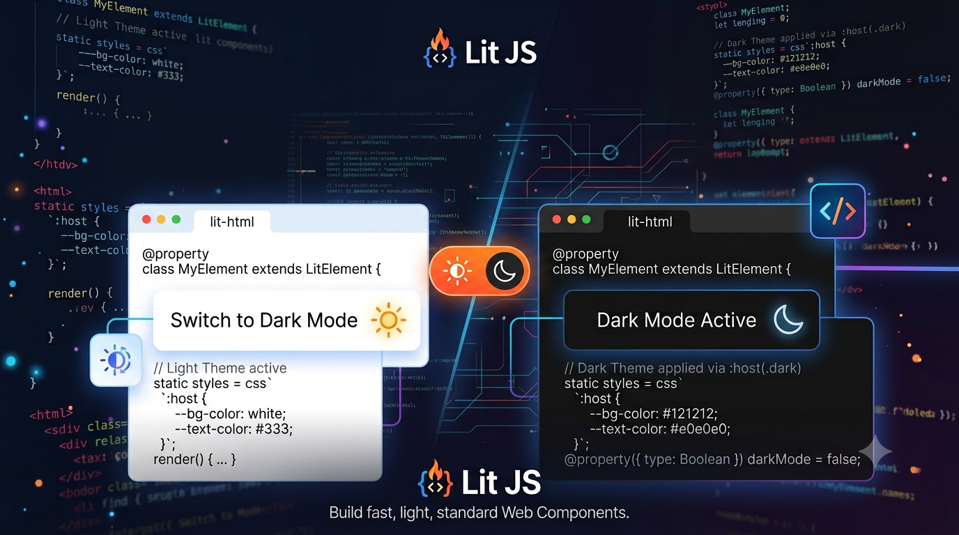 Intro to Lit JS in 2026: Creating a dark mode